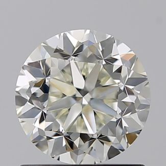 1.00 Carat Round K VVS1 F EX VG GIA Natural Diamond