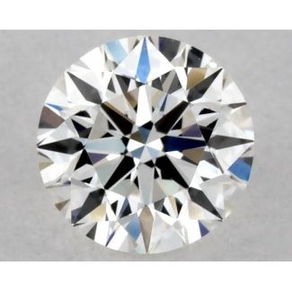 0.3 Carat Round F VVS2 EX VG GIA Natural Diamond