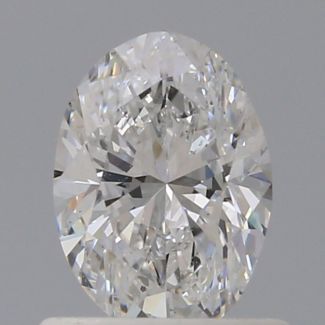 0.70 Carat Oval D VS1 - EX GD GIA Natural Diamond