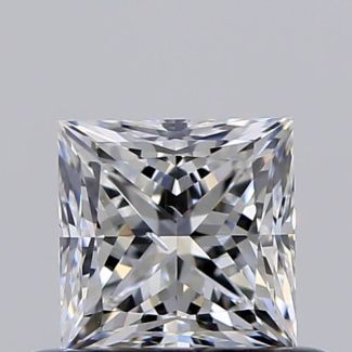 0.50 Carat Princess E SI2 - EX VG GIA Natural Diamond