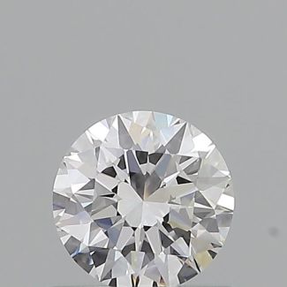 0.51 Carat Round D VVS1 EX GIA Natural Diamond