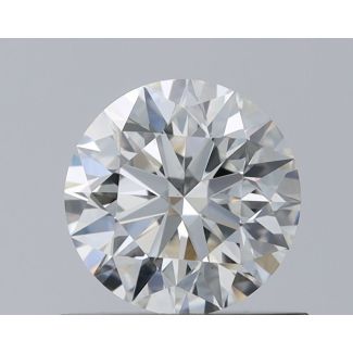 0.7 Carat Round H VS1 EX GIA Natural Diamond