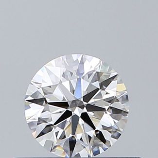 0.35 Carat Round F IF EX GIA Natural Diamond