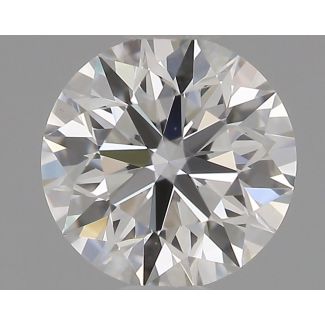 0.36 Carat Round G VS1 EX GIA Natural Diamond