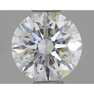 0.61 Carat Round E VS1 EX VG GIA Natural Diamond