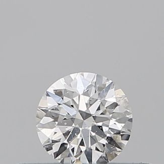 0.23 Carat Round E SI2 EX VG GIA Natural Diamond