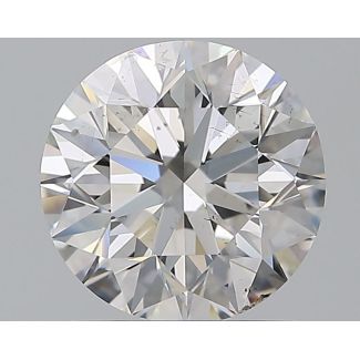 1.5 Carat Round E SI1 EX GIA Natural Diamond