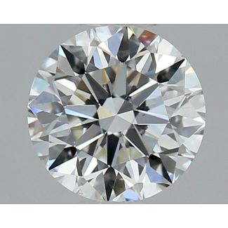 0.9 Carat Round G VS2 EX GIA Natural Diamond