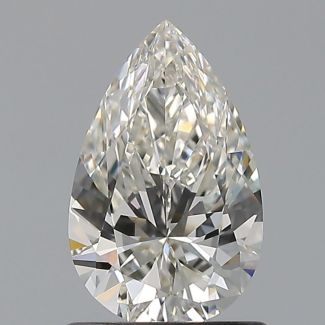 0.9 Carat Pear H IF - EX IGI Natural Diamond