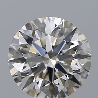 0.90 Carat Round I VS2 EX GIA Natural Diamond