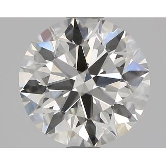 1.06 Carat Round H IF EX GIA Natural Diamond