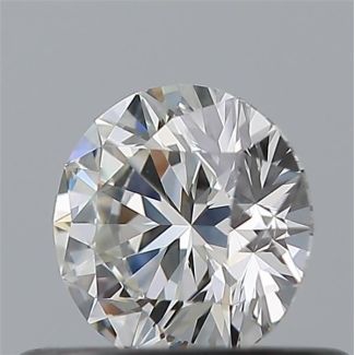 0.4 Carat Round F VVS1 EX IGI Natural Diamond