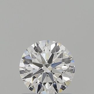 0.7 Carat Round D SI1 EX GIA Natural Diamond