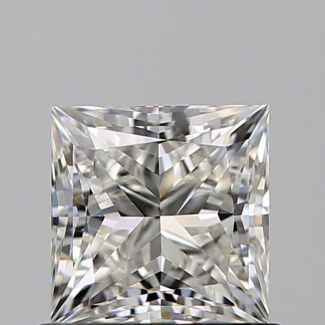 0.75 Carat Princess H VVS2 - EX VG GIA Natural Diamond