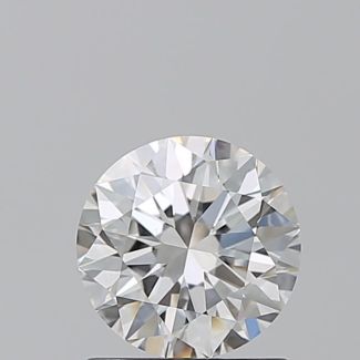 1.1 Carat Round F VVS2 EX GIA Natural Diamond