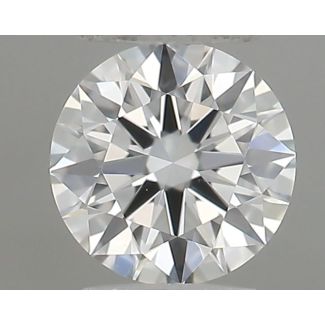 0.18 Carat Round E VS1 EX GIA Natural Diamond