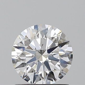 1.01 Carat Round E VVS2 EX GIA Natural Diamond