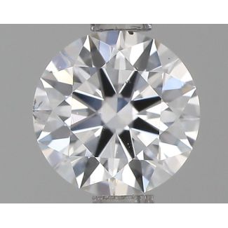 0.7 Carat Round D VS2 EX GIA Natural Diamond