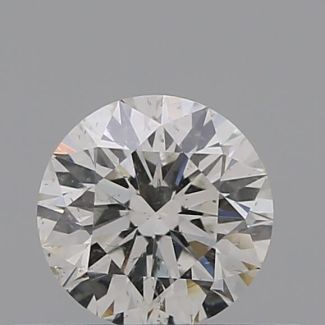 0.31 Carat Round H SI2 EX VG GIA Natural Diamond