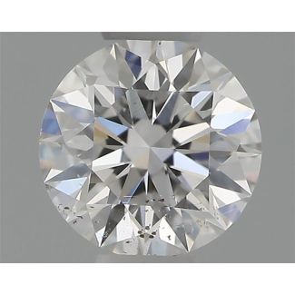 0.30 Carat Round D SI1 EX VG GIA Natural Diamond