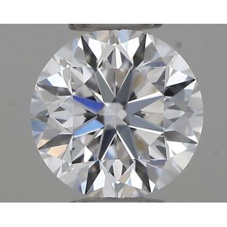 0.3 Carat Round D VVS2 VG EX GIA Natural Diamond