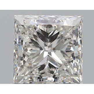 0.9 Carat Princess H VVS2 - EX VG GIA Natural Diamond