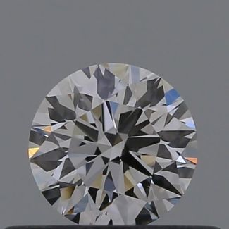 0.32 Carat Round D VS1 EX VG GIA Natural Diamond