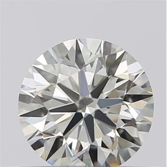 0.44 Carat Round E VVS1 EX GIA Natural Diamond