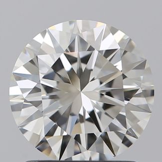 1.31 Carat Round I VVS2 EX GIA Natural Diamond