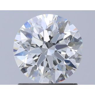 1.31 Carat Round H VS1 EX GIA Natural Diamond