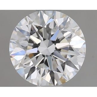 0.9 Carat Round F VS2 EX GIA Natural Diamond