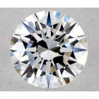 0.37 Carat Round E VS1 EX GIA Natural Diamond