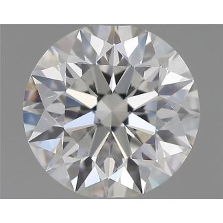 0.64 Carat Round F IF EX GIA Natural Diamond