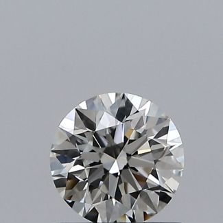 0.60 Carat Round I VS1 EX GIA Natural Diamond