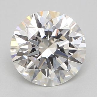 0.5 Carat Round F VS2 EX GIA Natural Diamond