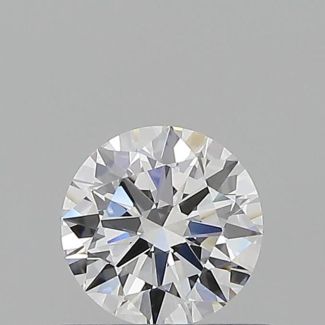 0.6 Carat Round D VVS1 EX GIA Natural Diamond