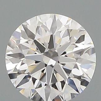 0.30 Carat Round F VVS1 EX GIA Natural Diamond