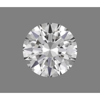 0.33 Carat Round F VVS2 EX GIA Natural Diamond