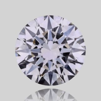 0.45 Carat Round F VVS2 EX GIA Natural Diamond