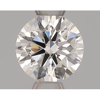 0.40 Carat Round H SI2 EX VG GIA Natural Diamond