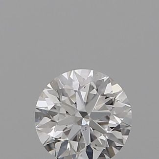 0.23 Carat Round D SI1 EX GIA Natural Diamond