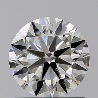 0.80 Carat Round I SI2 VG EX GIA Natural Diamond