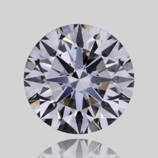 0.44 Carat Round H VS2 EX GIA Natural Diamond