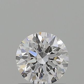 0.71 Carat Round D VS1 EX GIA Natural Diamond