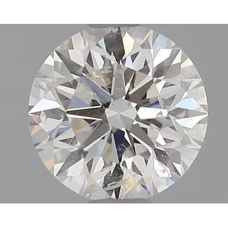 0.7 Carat Round E SI2 EX GIA Natural Diamond