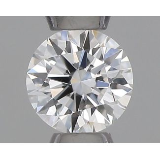 0.18 Carat Round G VVS2 EX VG GIA Natural Diamond