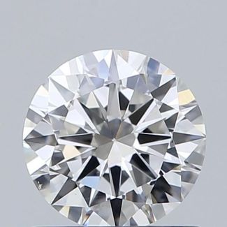 0.70 Carat Round F SI2 VG EX GIA Natural Diamond