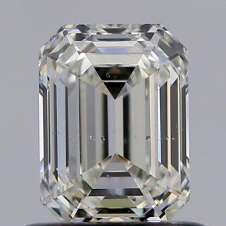 0.73 Carat Emerald I SI1 - EX VG GIA Natural Diamond