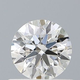 0.51 Carat Round E IF EX GIA Natural Diamond