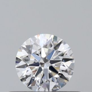 0.32 Carat Round D VS1 EX GIA Natural Diamond